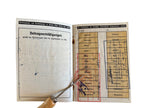 Carnet de membre du DAF - Deutsche Arbeitsfront 1944