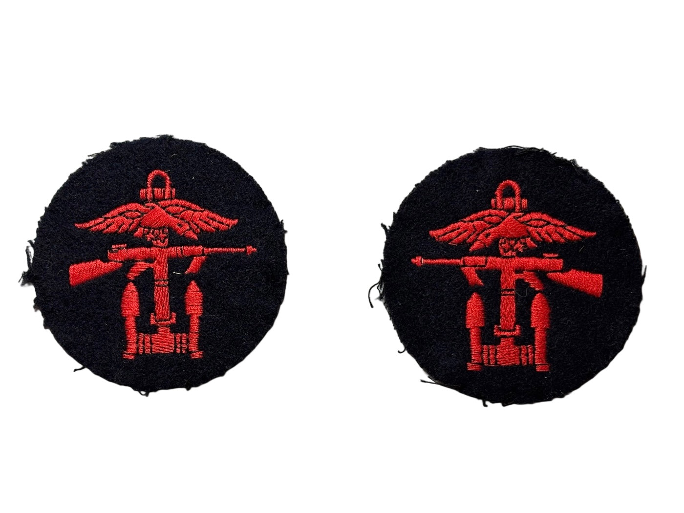 1 paar British Combined Operation badge WO2