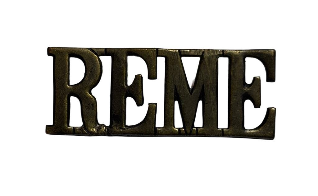 WW2 REME shoulder title