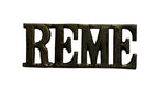 WW2 REME shoulder title