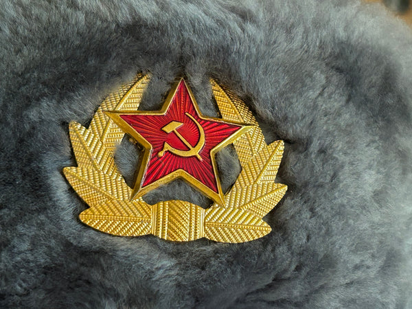 Russische Uschanka, Sovjet wintermuts hover image