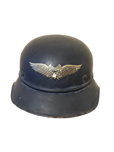 Casque de protection aérienne allemand (Luftschutz) Seconde Guerre mondiale