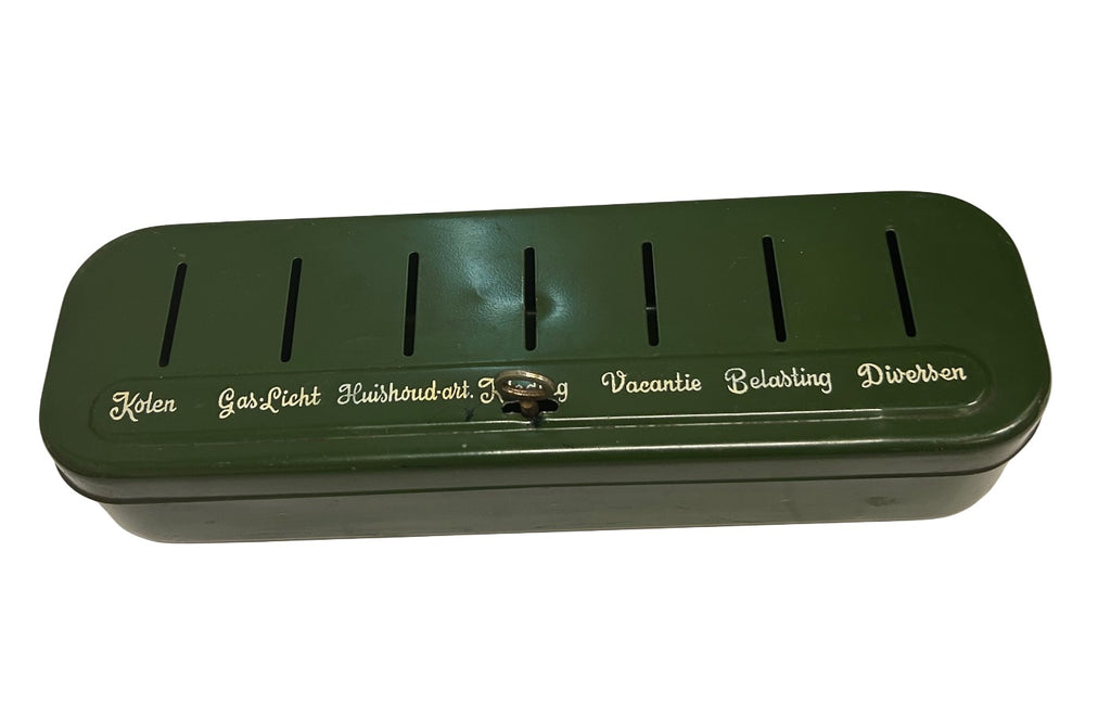 Huishoudgeld blikje 40-50er jaren