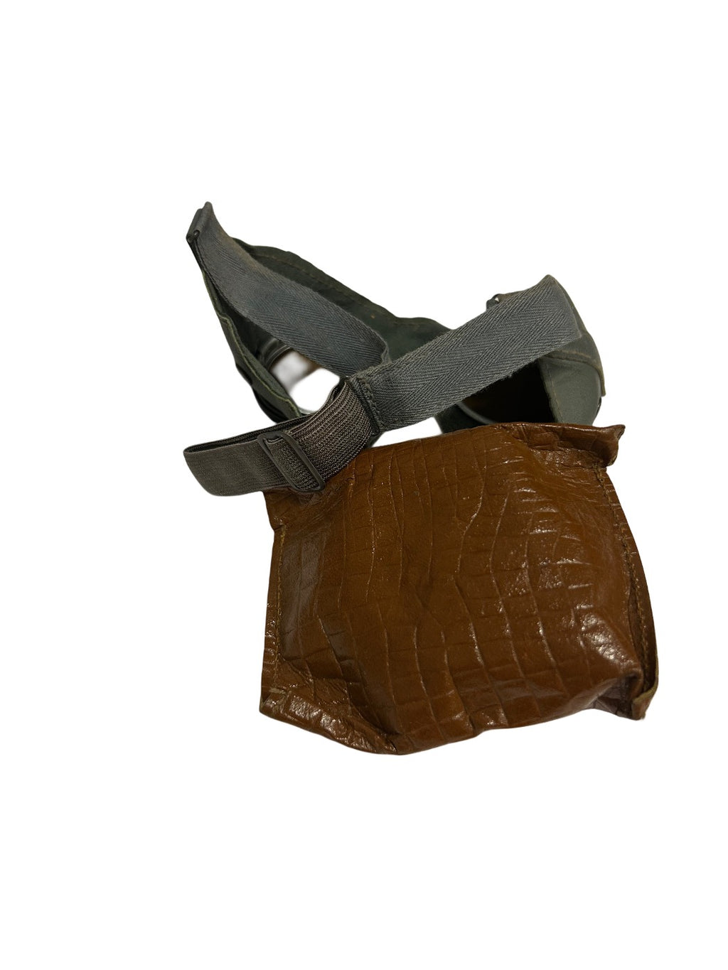 Duitse Wehrmacht stofbril met etui WW2