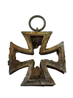 Croix de fer allemande -2e classe (trouvaille de fouille)
