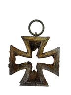 Croix de fer allemande -2e classe (trouvaille de fouille)