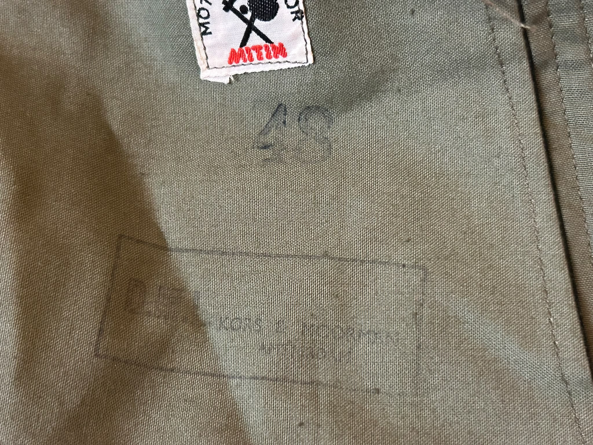 Battle dress jekker Kornwederzand 50 er jaren ,maat 48