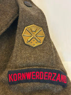 Battle dress jekker Kornwederzand 50 er jaren ,maat 48