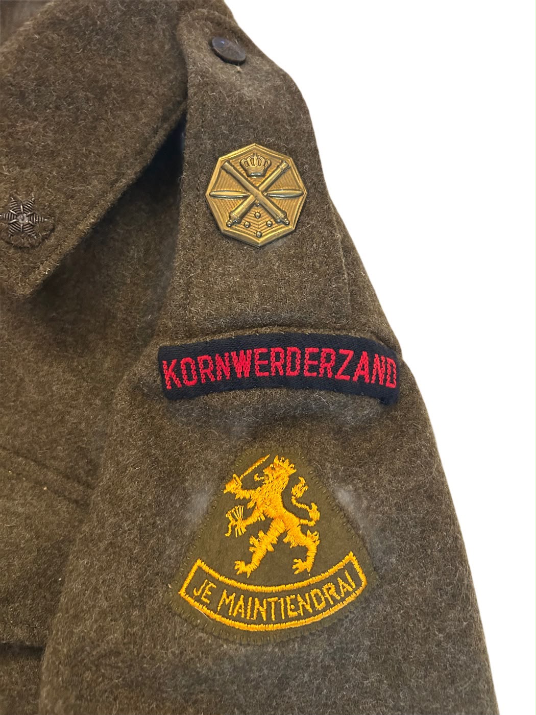 Battle dress jekker Kornwederzand 50 er jaren ,maat 48