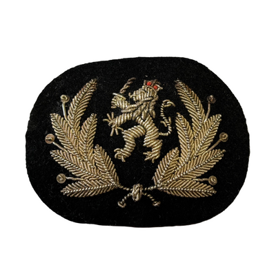 Politie pet embleem 30-40er jaren