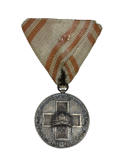 Zilveren Eremedaille Jeugdafdeling Hongaarse Rode Kruis WO2