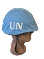 Belgian ABL helmet with UN helmet cover