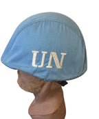 Belgian ABL helmet with UN helmet cover