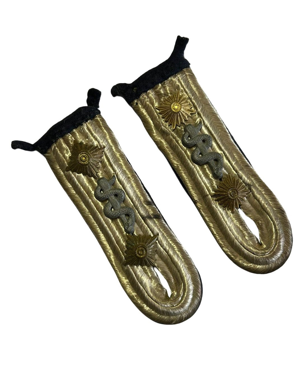 Kriegsmarine Staff Surgeon Shoulder Boards WW2