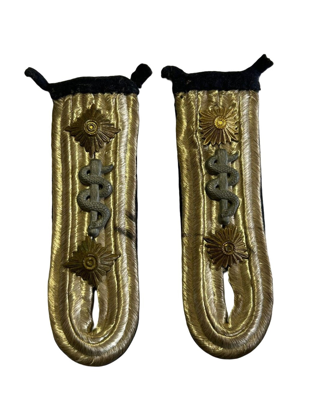Kriegsmarine Staff Surgeon Shoulder Boards WW2