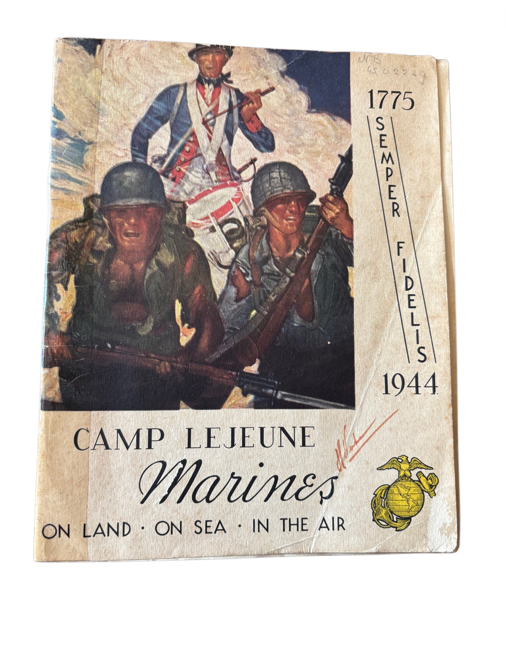 Camp Lejeune Mariniers boekje