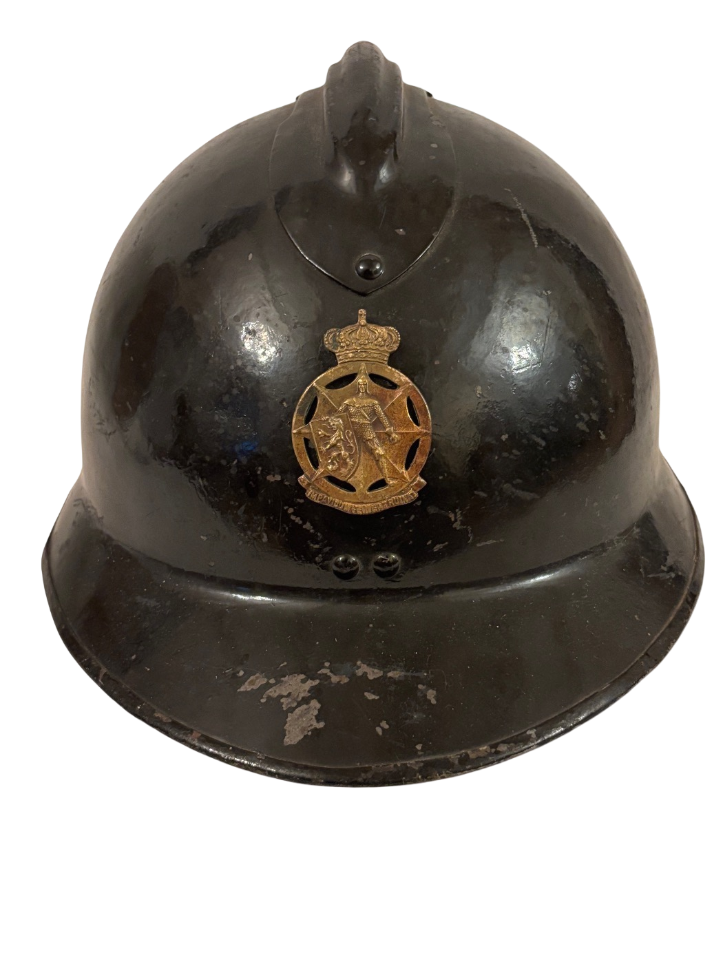 Belgische Burgerbescherming helm 30-40 er jaren