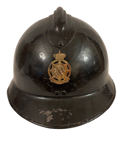 Belgische Burgerbescherming helm 30-40 er jaren