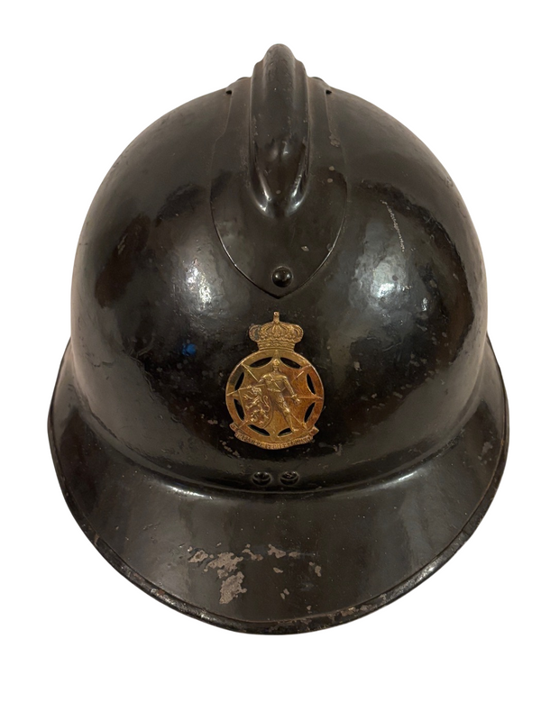 Belgische Burgerbescherming helm 30-40 er jaren hover image