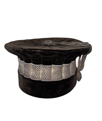 Antieke Franse academische Toque met originele doos Parijs ca. 1900