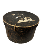 Antique French academic Toque with original box Paris ca. 1900