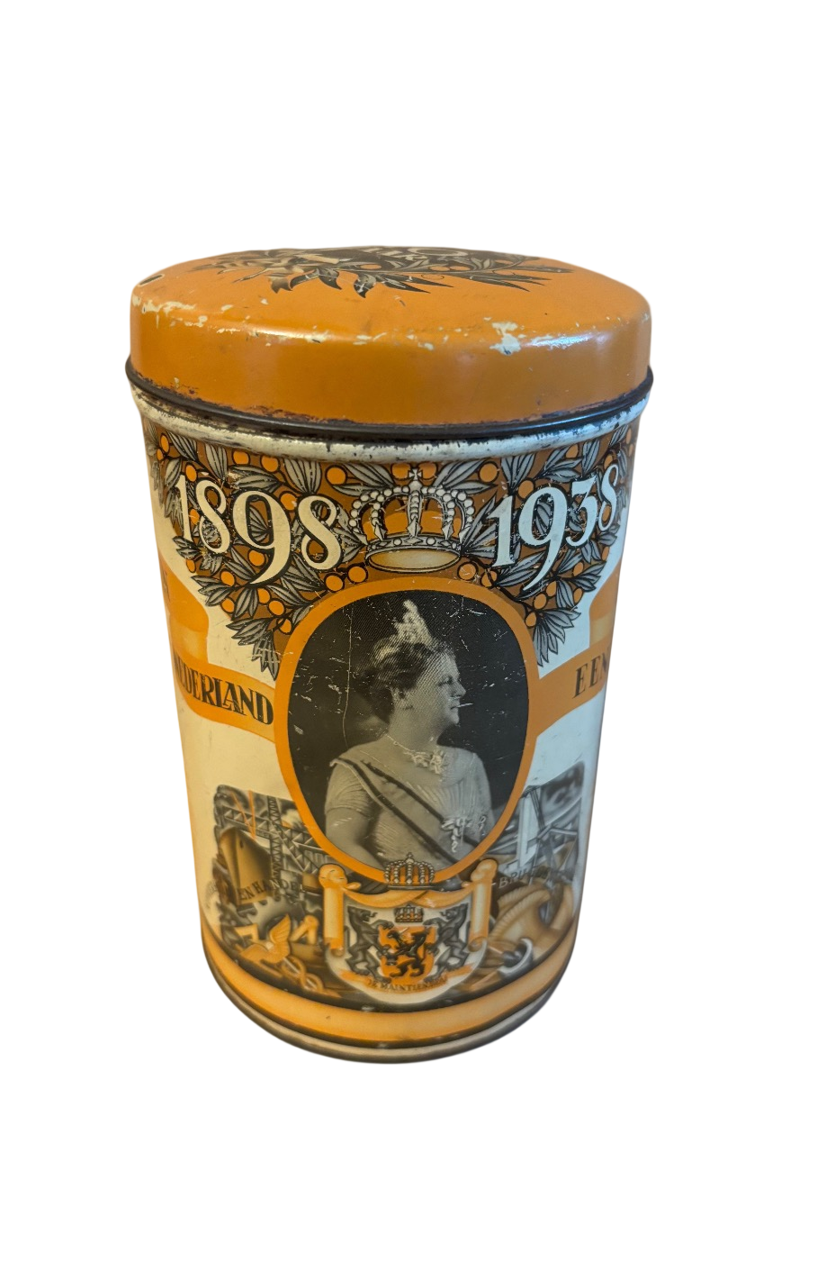 Blik Koningin Wilhelmina 1898-1938