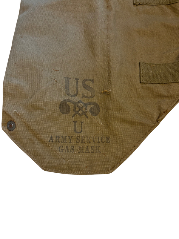 US Army Service Gas Mask bag WW2 hover image