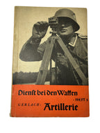 Livret du service dans l'artillerie
