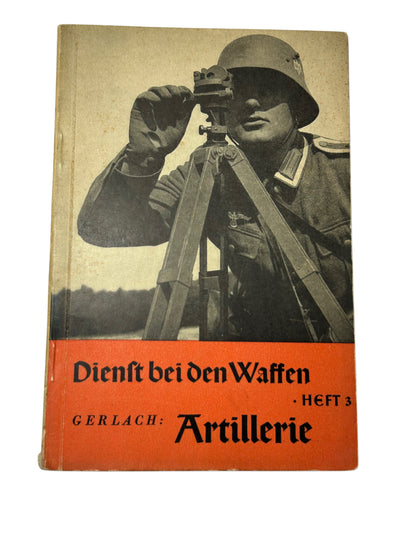 Booklet Service with the Weapons Artillery