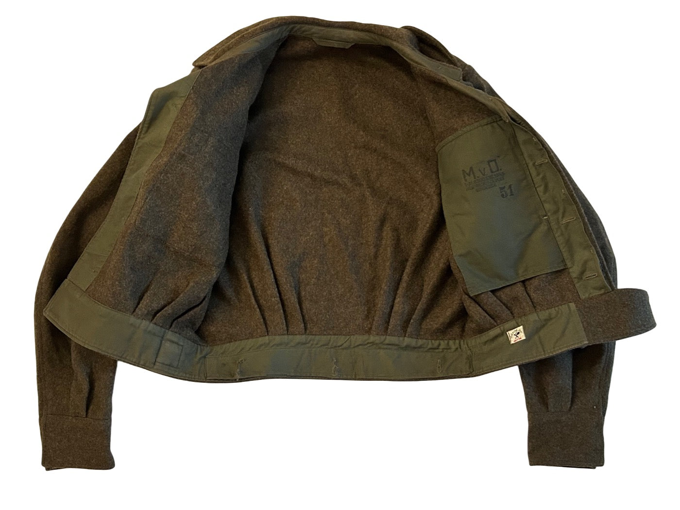 Battle dress jekker maat 51