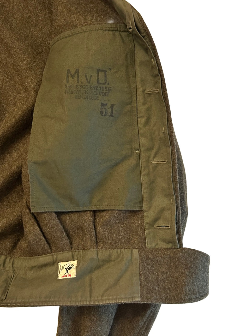Battle dress jekker maat 51