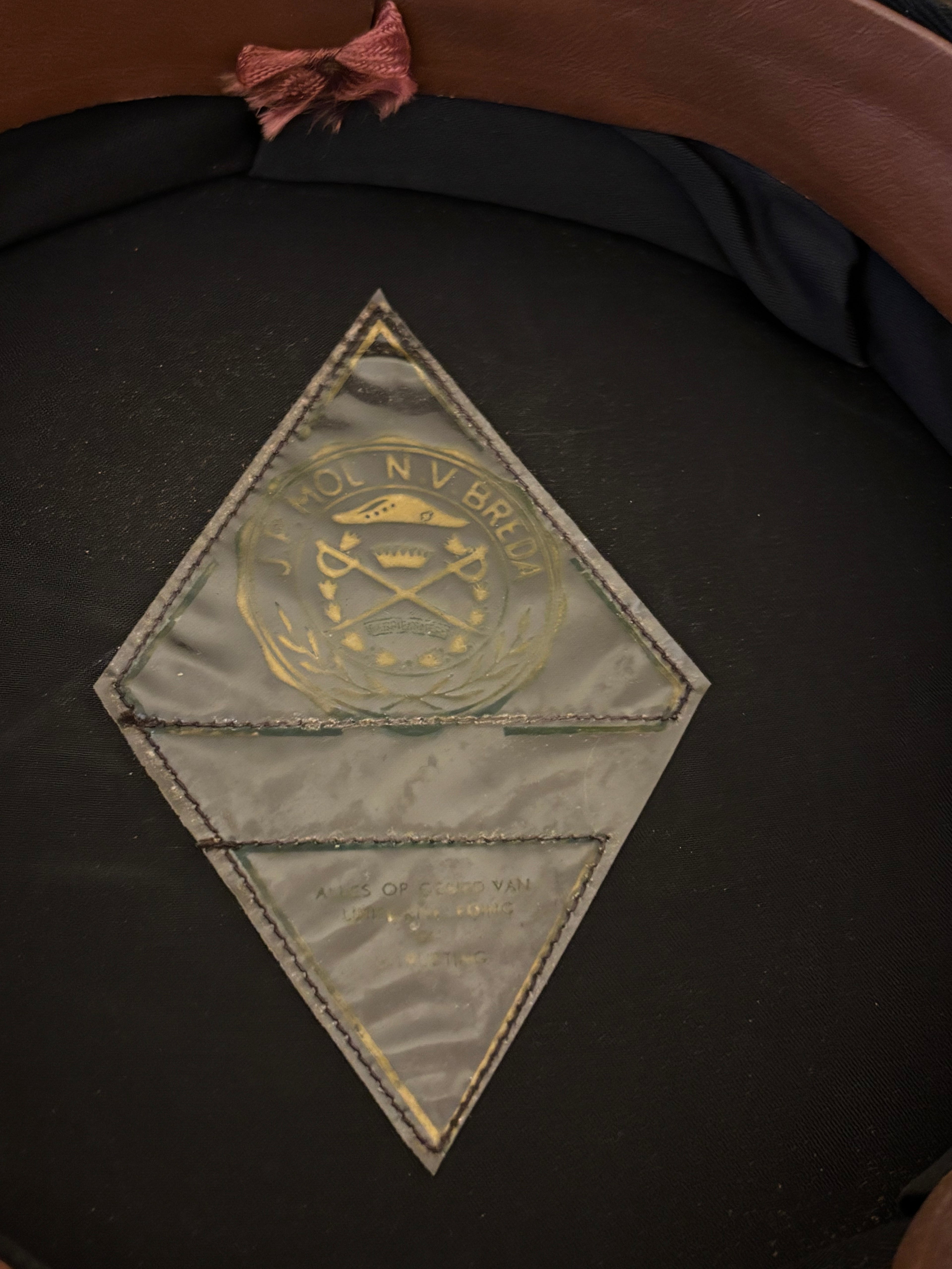 Nederlandse Rijkswaterstaat pet uit de 40-50er jaren