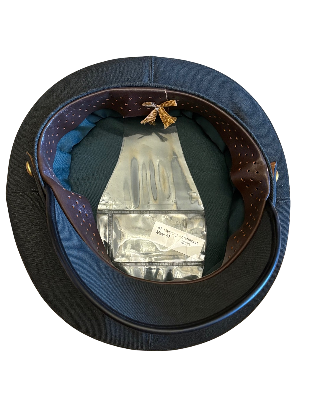 Casquette d'officier de l'armée royale néerlandaise