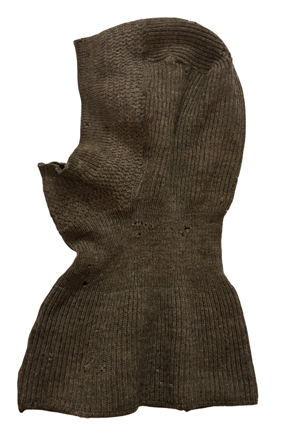 Capuche d'hiver tricotée de la Wehrmacht, Seconde Guerre mondiale