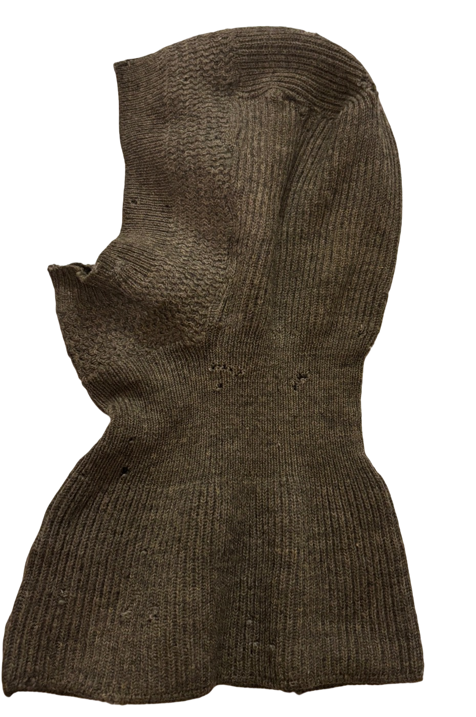 Capuche d'hiver tricotée de la Wehrmacht, Seconde Guerre mondiale