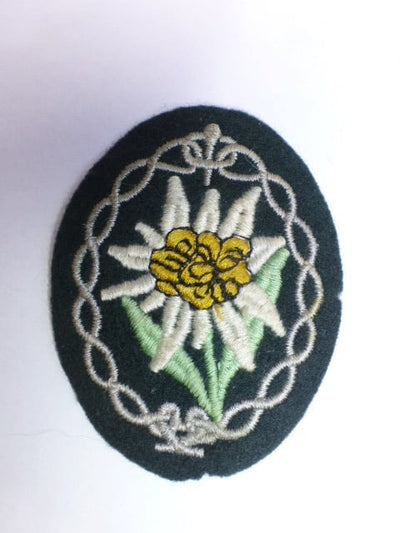 Emblème de manche WH Gebirgsjager WW2