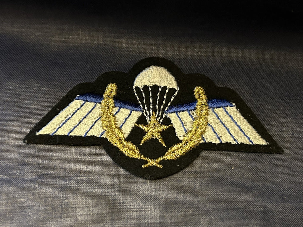 Para wing brevet   met actie sprongen