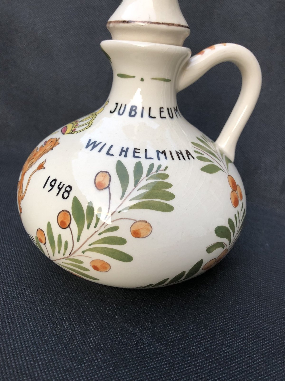 Regeringsjubileum karaf H.M. Wilhelmina 1898-1948