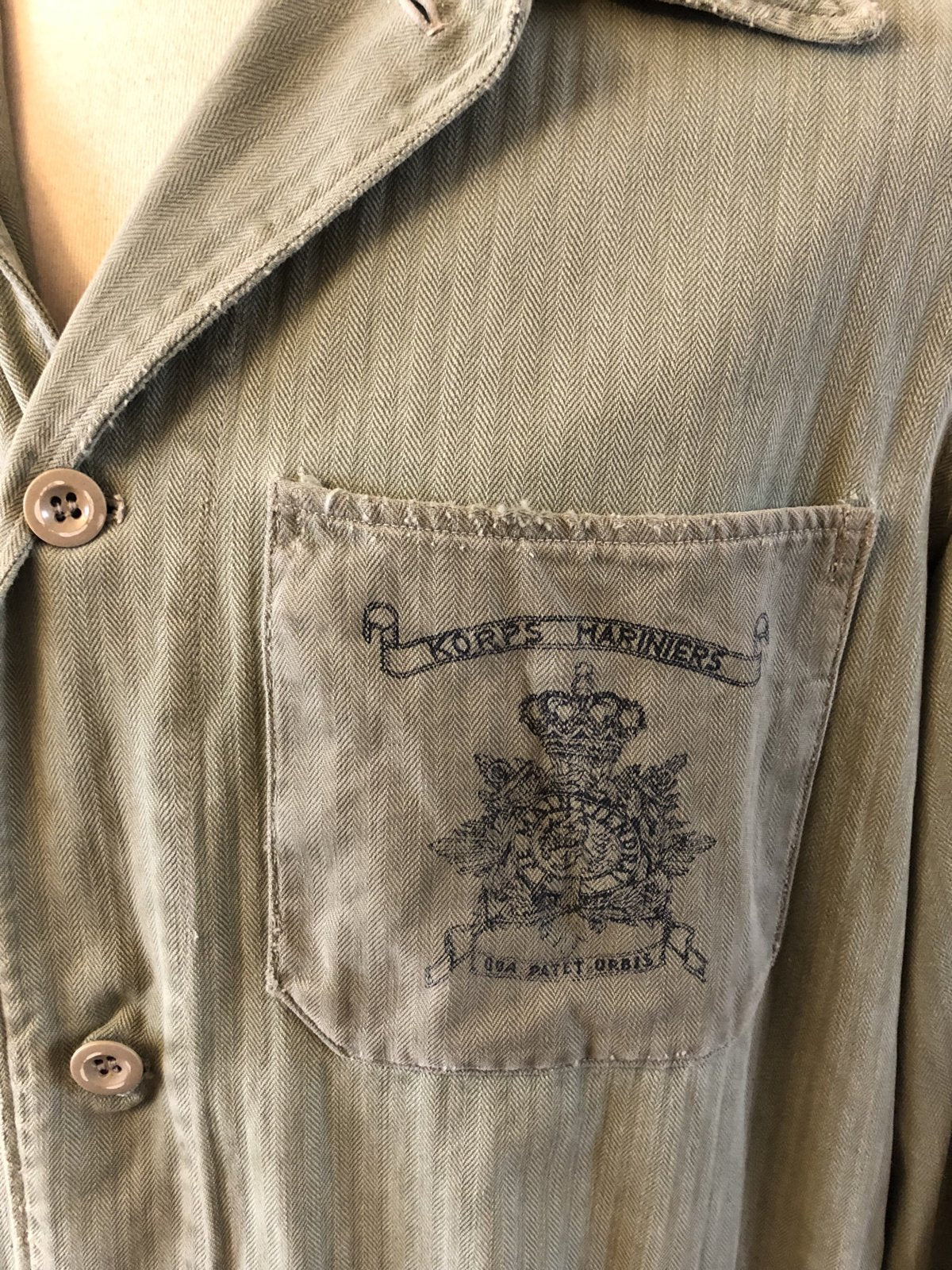 Dungaree Korps Mariniers jasje