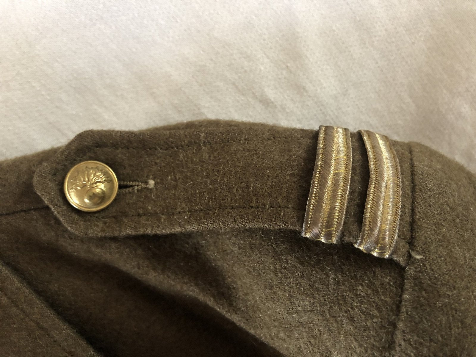 Wollen battle dress jekker Infanterie  Officier 1960