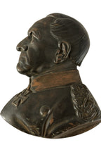 Metalen plaquette Generaal Veldmaarschalk Colmar von der Goltz