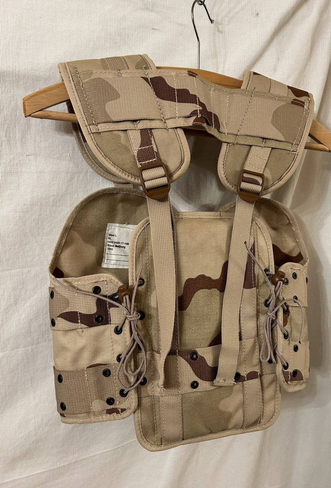 KL Desert camouflage harnas  maat L