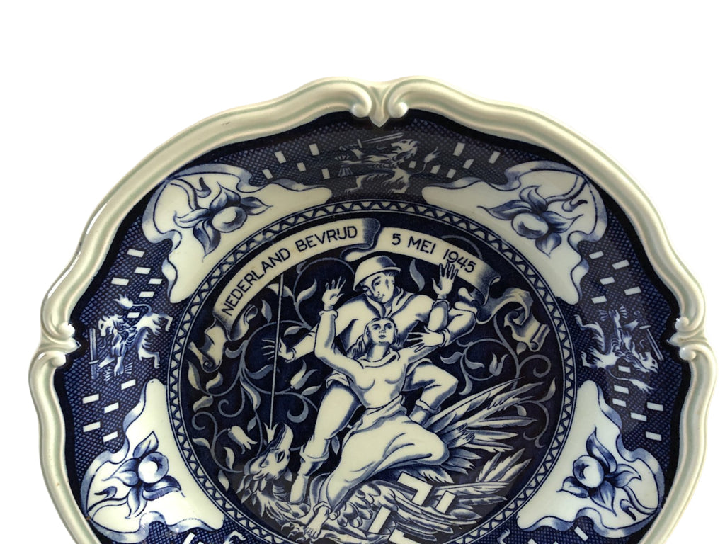 Herdenkingsbord Nederland Bevrijd ,5 mei 1945