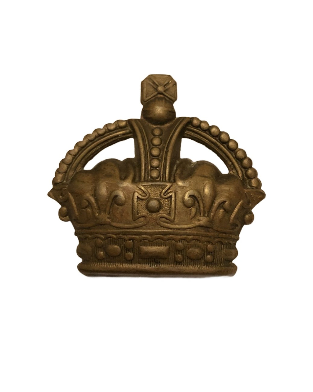 Engelse metalen kroon voor boven de Sergant strepen ww2