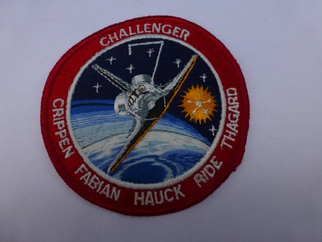 Challenger Crippen Fabian embleem