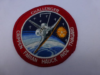 Challenger Crippen Fabian embleem