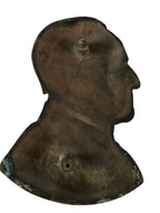 Metalen plaquette Generaal Veldmaarschalk Colmar von der Goltz