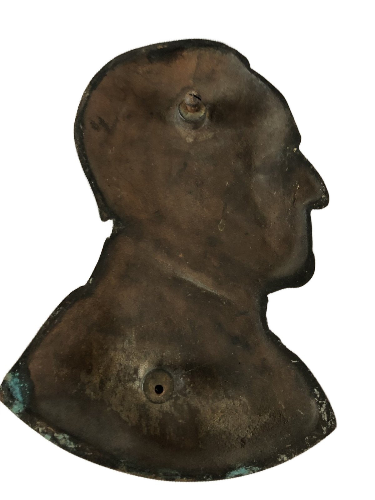 Metalen plaquette Generaal Veldmaarschalk Colmar von der Goltz