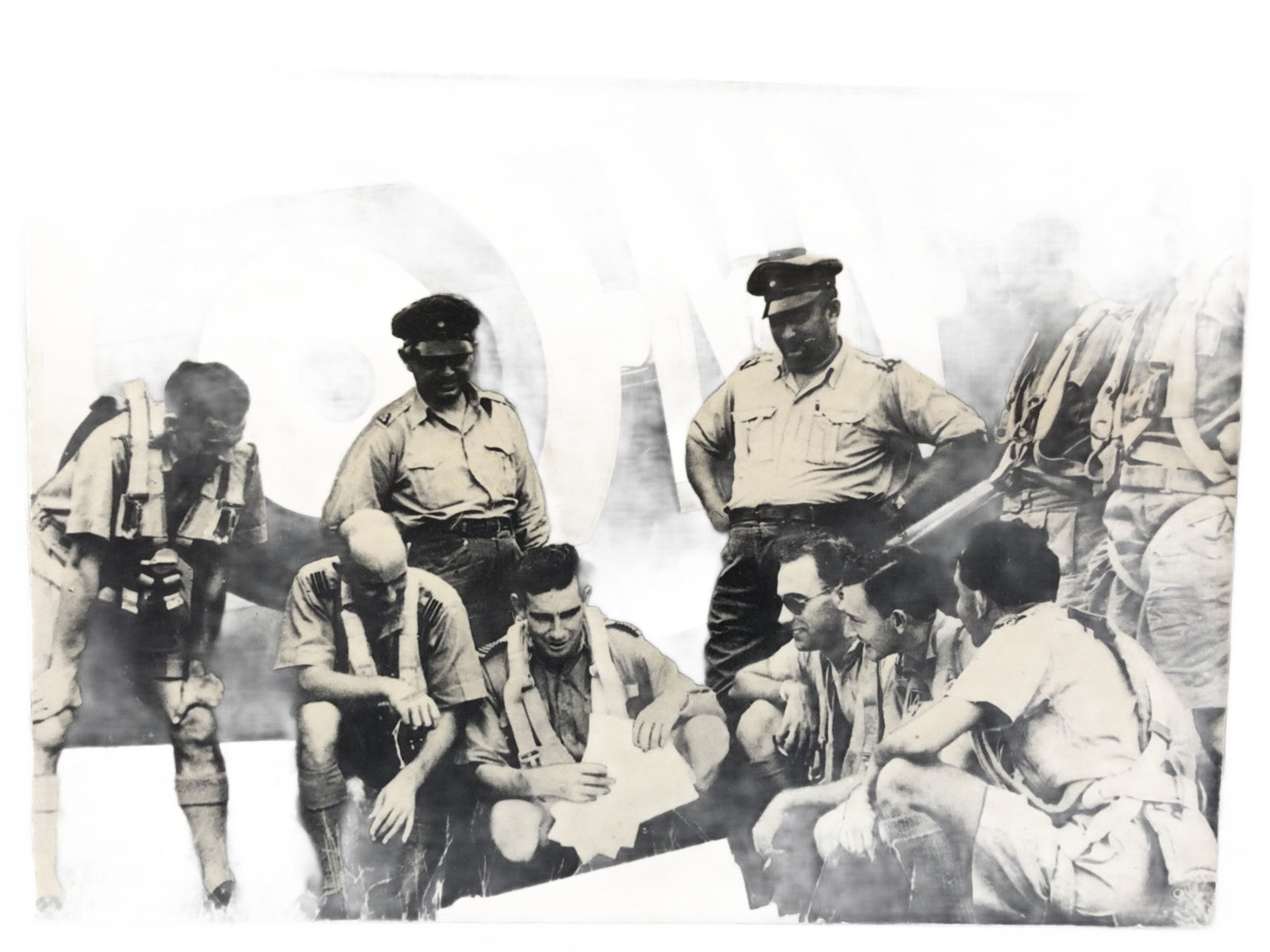 Foto Bommenwerper bemanning