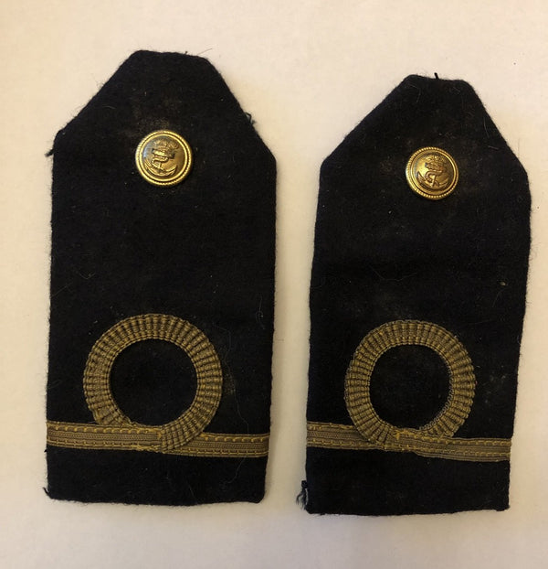 1 paar epauletten Marine  Adjudant Onder Officier  WO2 hover image